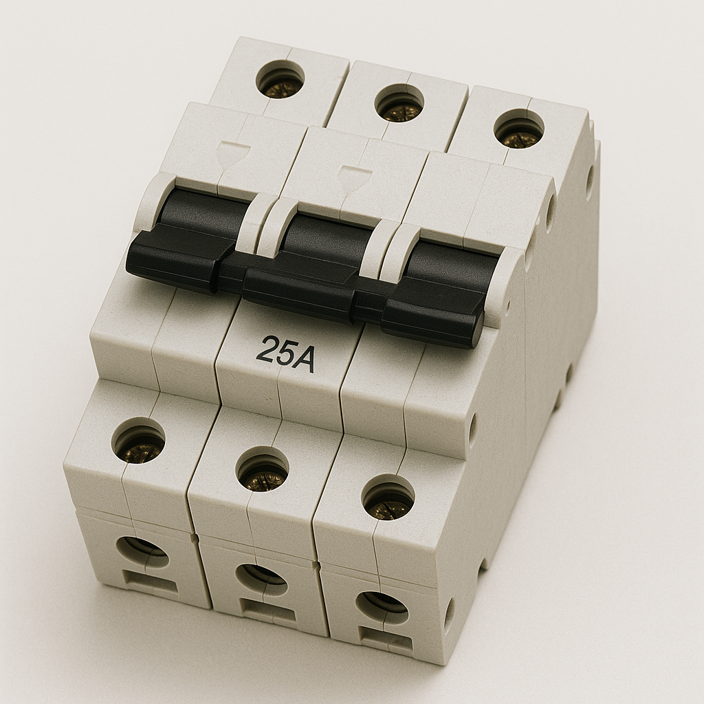 مفتاح ثلاثي 25 امبير - pole 25A switch