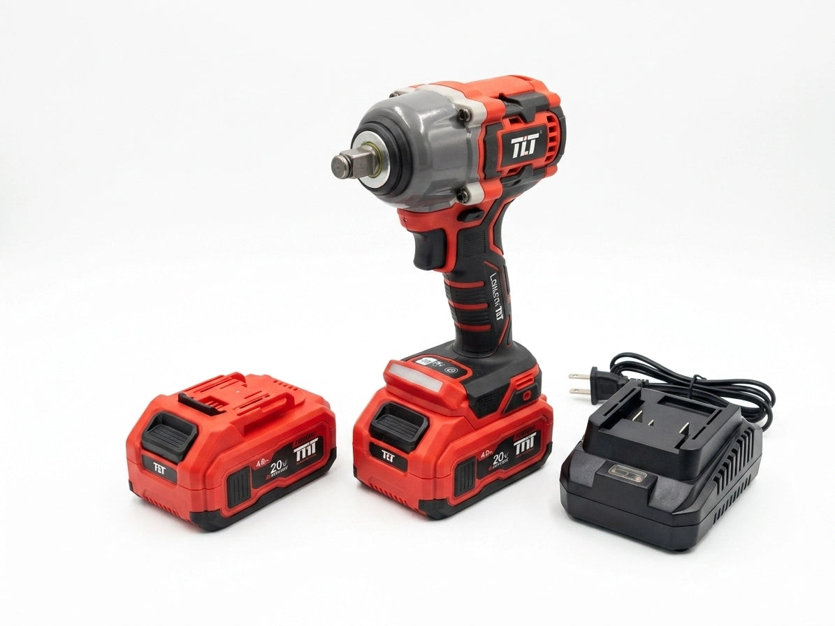 مفتاح ربط MT بطارية Brushless نصف بوصة 600 نيوتن 20 فولت 4Ah ببطاريتين