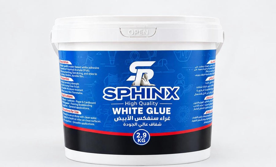 Sphinx High Viscosity PVAc White Wood Glue - غراء سفنكس أبيض عالي اللزوجة للأخشاب