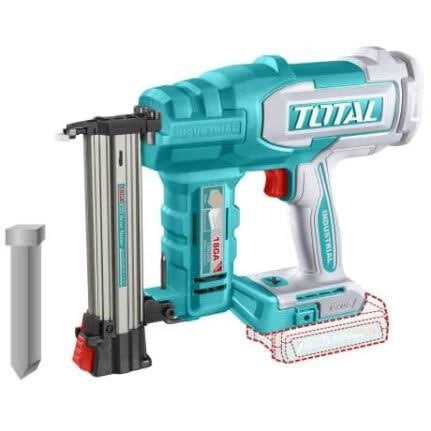 TOTAL tcbnli5008 Cordless Nailer - دباسه بطاريه خشب 5 سم مع بطاريه وشاحن