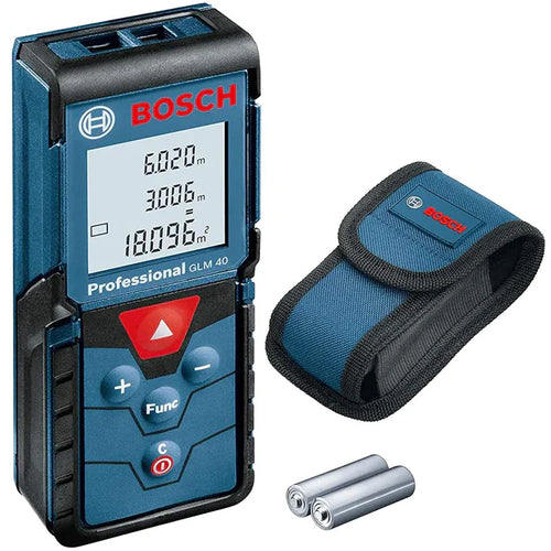 Bosch GLM 40 Laser Distance Measure - مقياس مسافة بالليزر 0601072900