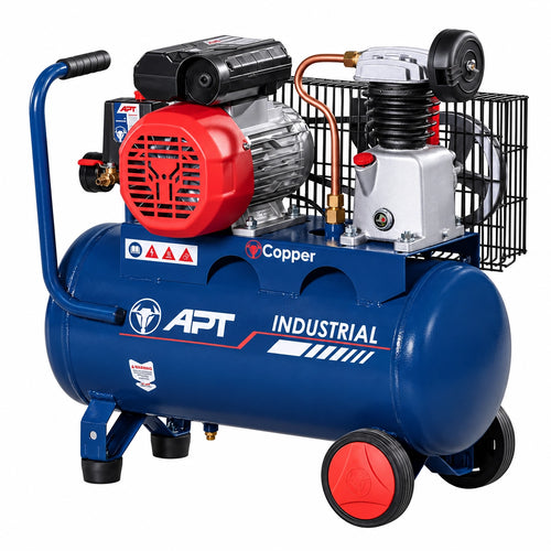 APT SG1051-25L-1HP Air Compressor - كمبروسر هواء 25 لتر سير 1 حصان نحاس 8 بار SG1051-25L-1HP 9504102510