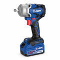 APT DW2504800-4.0x2BMC Cordless Impact Wrench - شنيور فك و ربط 1/2 3 سرعه 20 فولت 800 نيوتن/متر 2 بطاريه 4.0 امبير شنطه بلاستيك براشلسيس DW2504800-4.0x2BMC