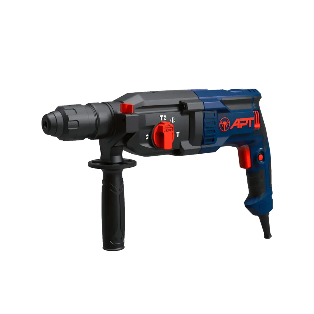 APT DW26QCC Electric Drill - هيلتي عدل 26 مم 800 وات + ظرف شنيور APT موديل DW26QCC