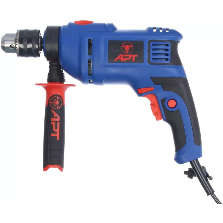APT DW02645 Impact Drill - شنيور 13مم اي بي تي دقاق 750 وات يمين وشمال موديل 10 APT DW02645