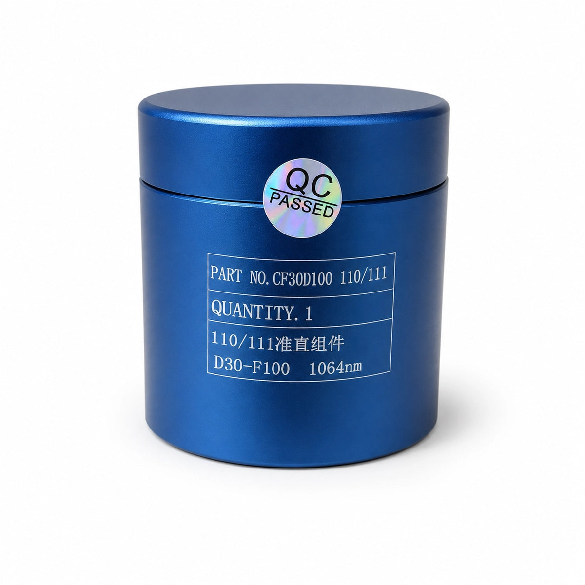 Collimator Lens D30 F100 4KW BM110 with holder - عدسة كوليميتر فايبر ليزر D30 F100 4KW لهيد BM110 بالحامل