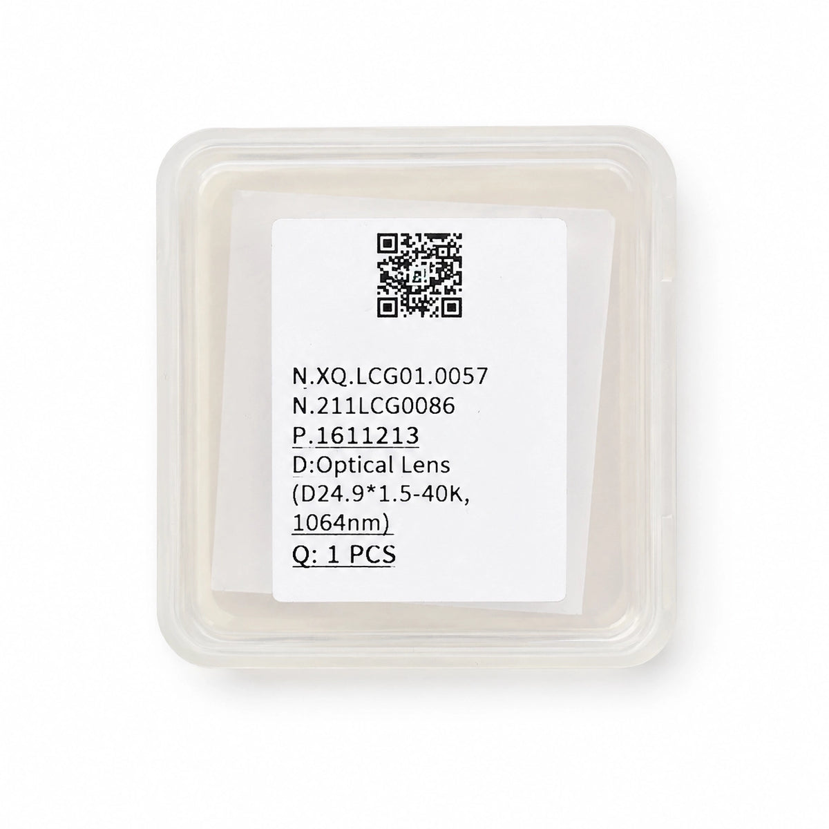 Protective Lens D24.9*1.5mm BM110/111 - عدسة حماية فايبر ليزر D24.9*1.5 مم