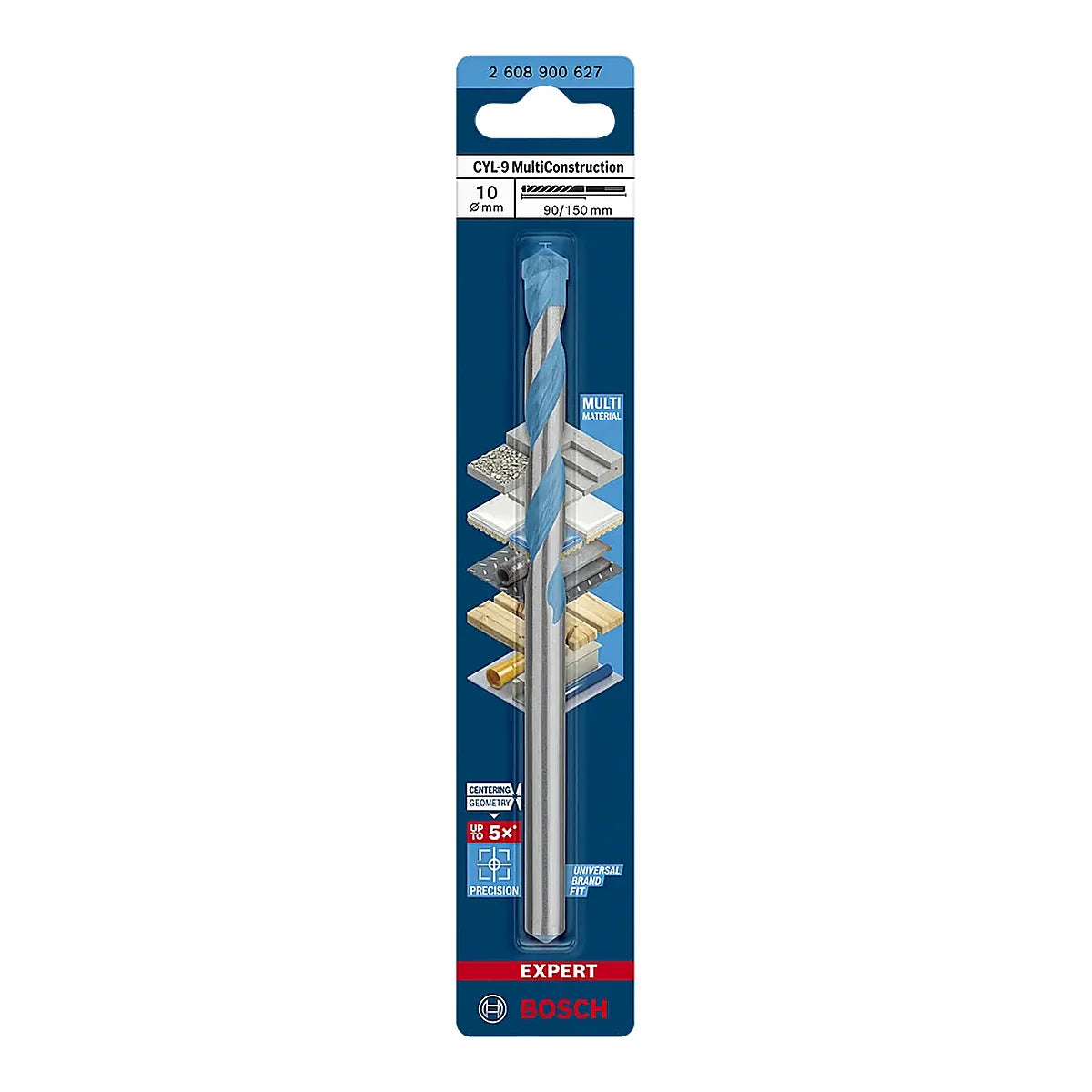 Bosch EXPERT CYL-9 MultiConstruction Drill Bits - بنط بوش كعب سلندر متعددة الاستخدامات