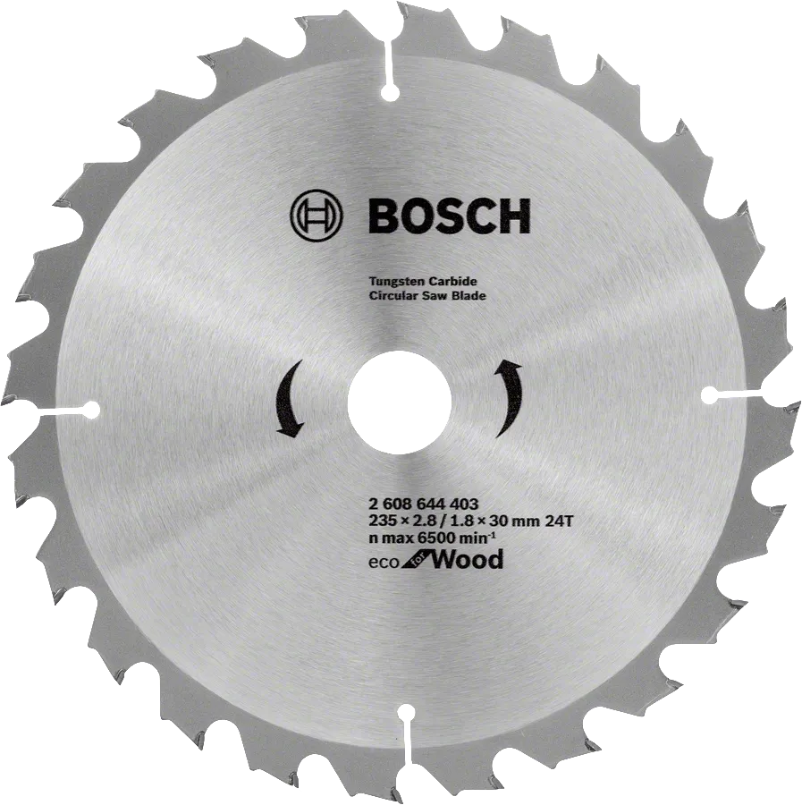 Bosch ECO for Wood Circular Saw Blade 9.25 Inch 235mm for Hand-Held Saws - صينية منشار Bosch ECO للخشب 9.25 بوصة 235 مم