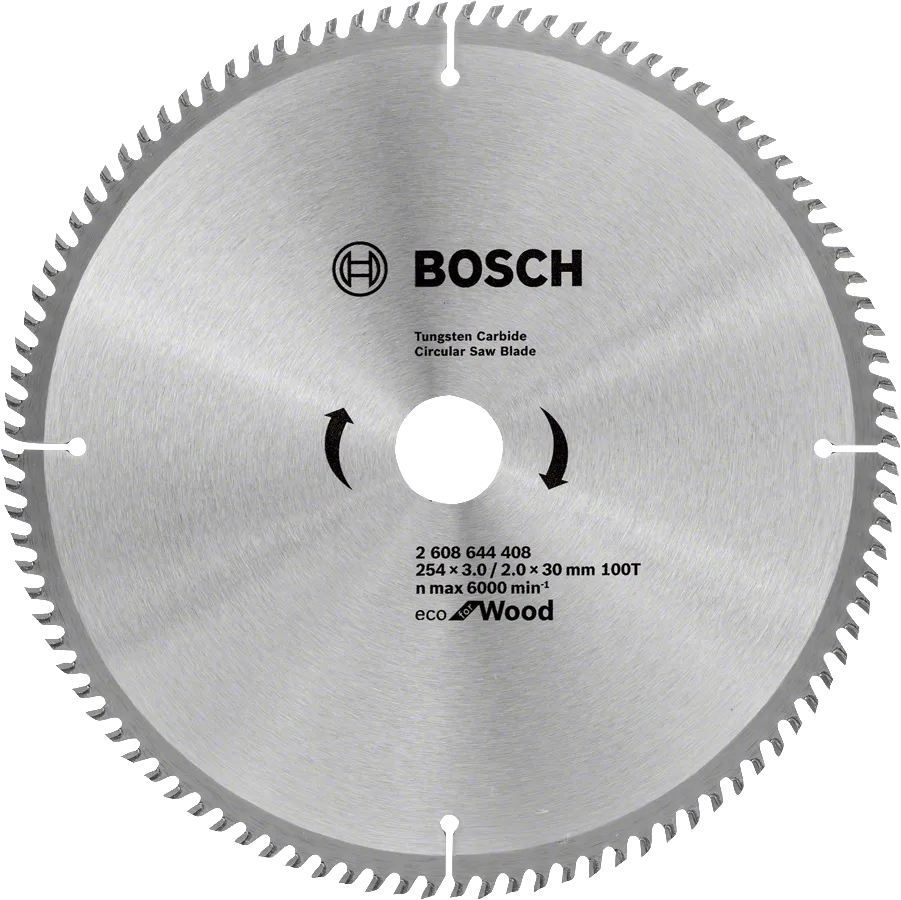 Bosch ECO for Wood Circular Saw Blade 10 Inch 254mm for Table Saws - صينية منشار Bosch ECO للخشب 10 بوصة 254 مم لمناشير
