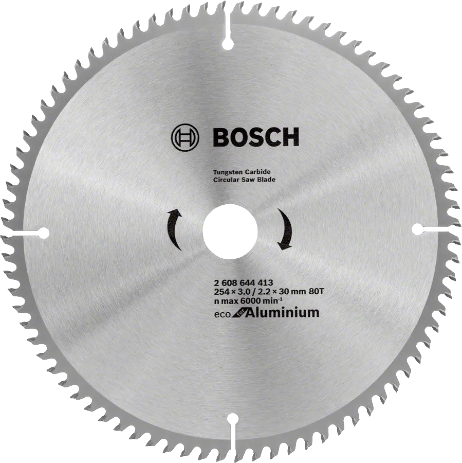 Bosch ECO for Aluminium Circular Saw Blade 10 Inch 254mm for Mitre Saws - صينية منشار Bosch ECO للألومنيوم 10 بوصة 254 مم