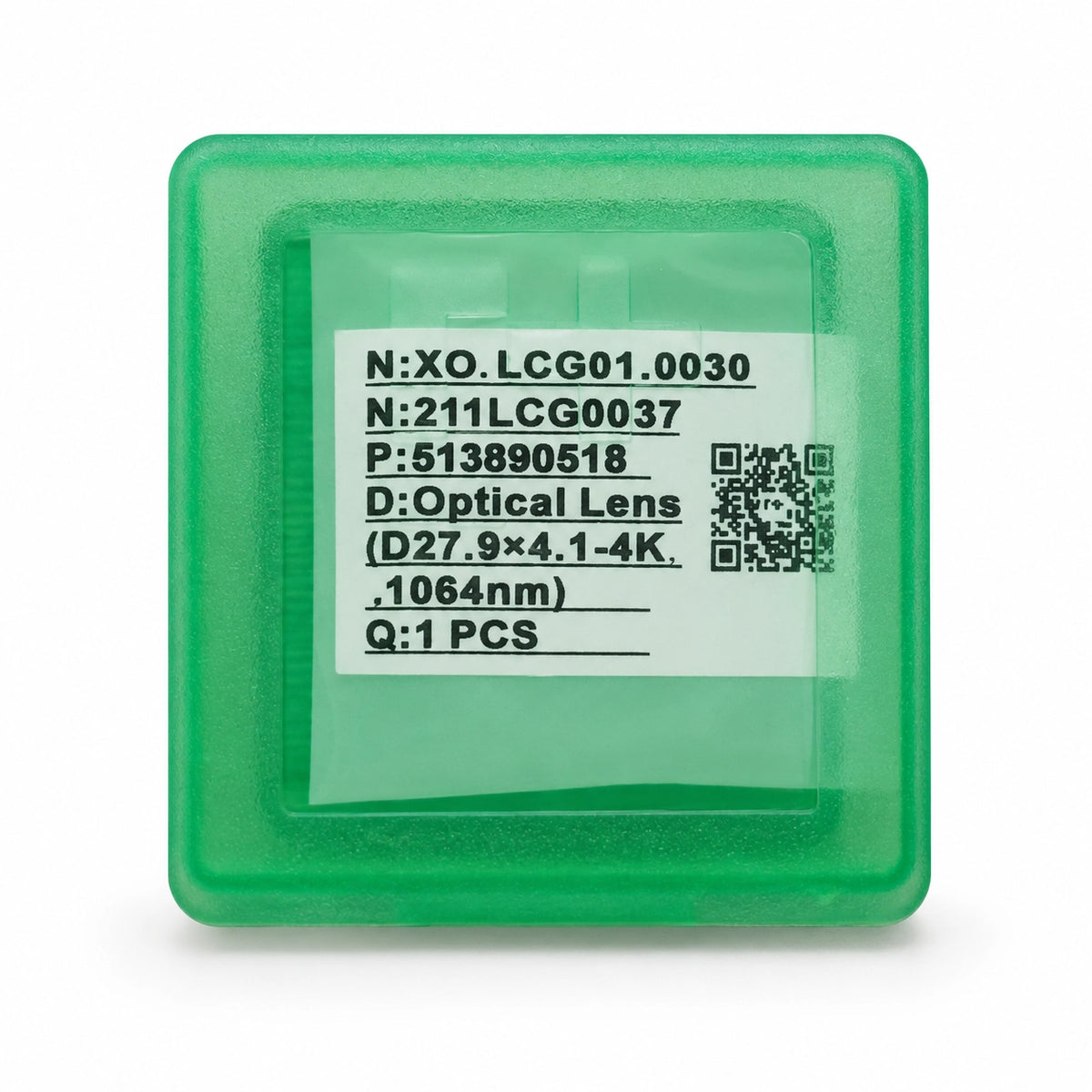 RayTools Protective Lens D27.9×4.1mm 4KW 1064nm - عدسة حماية هيد فايبر ليزر RayTools مقاس 27.9×4.1 مم قدرة 4 كيلووات