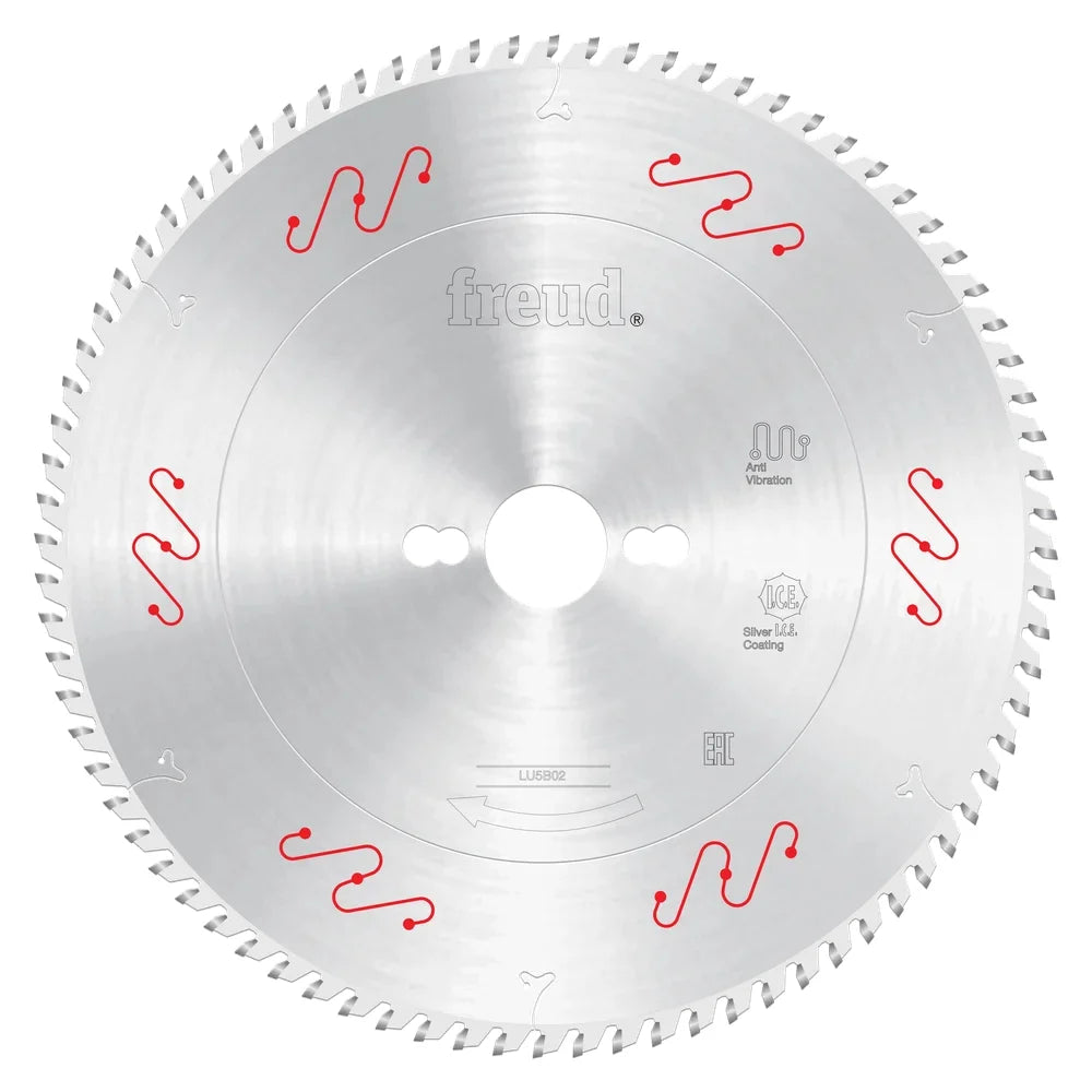 Freud LU5B 0201 Aluminium Circular Saw Blade 10 Inch 250mm 80T - صينية منشار Freud للألومنيوم 10 بوصة 250 مم 80 سن