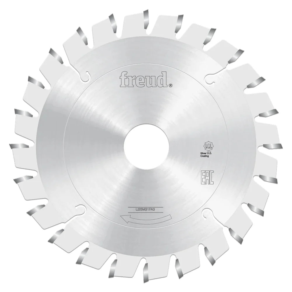 Freud LI25M31FA3 Scoring Circular Saw Blade 125mm 24T - صينية محز Freud قطر 125 مم 24 سن للألواح الملبسة