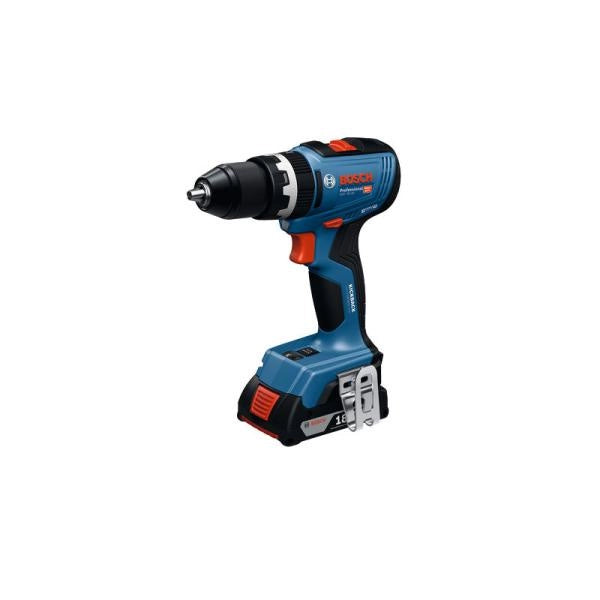 Bosch PRO 18V Cordless Combi Drill Kit - شنيور دقاق بطارية بوش احترافي 18 فولت ببطاريتين وشاحن